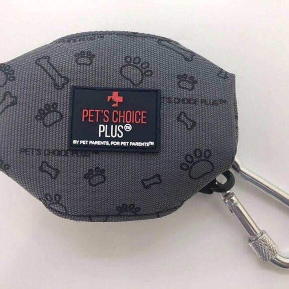 Pet's Choice Plus NWT Portable Poop Bag Holder With Carabiner - Picture 8 of 9